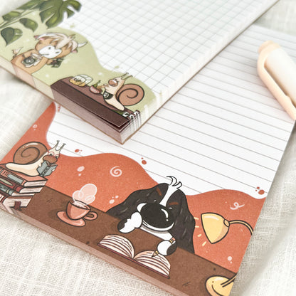 Autumn Read Notepad