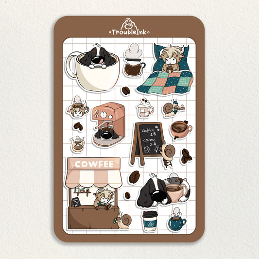 Coffee Stand Sticker Sheet