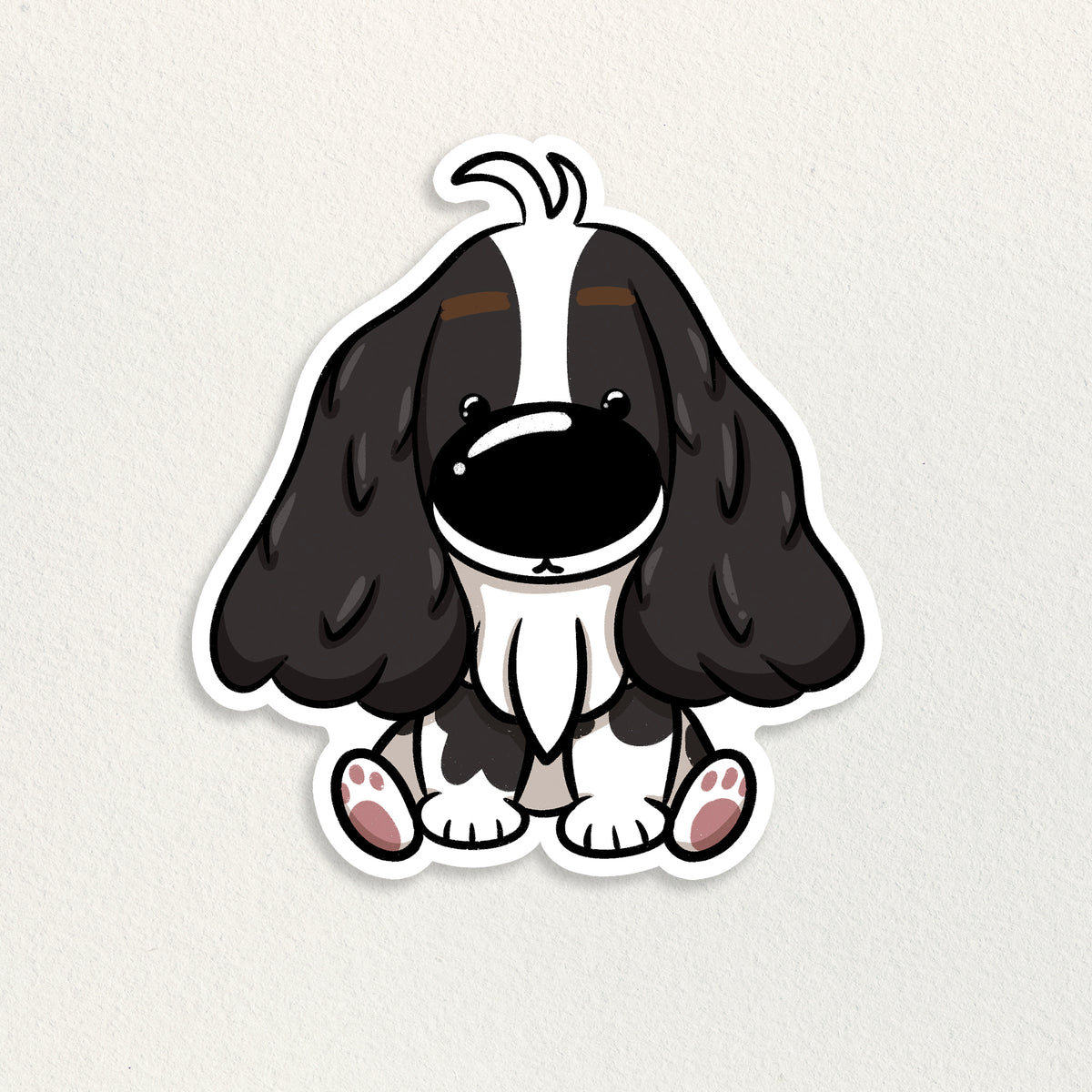 Robin Sitting Sticker