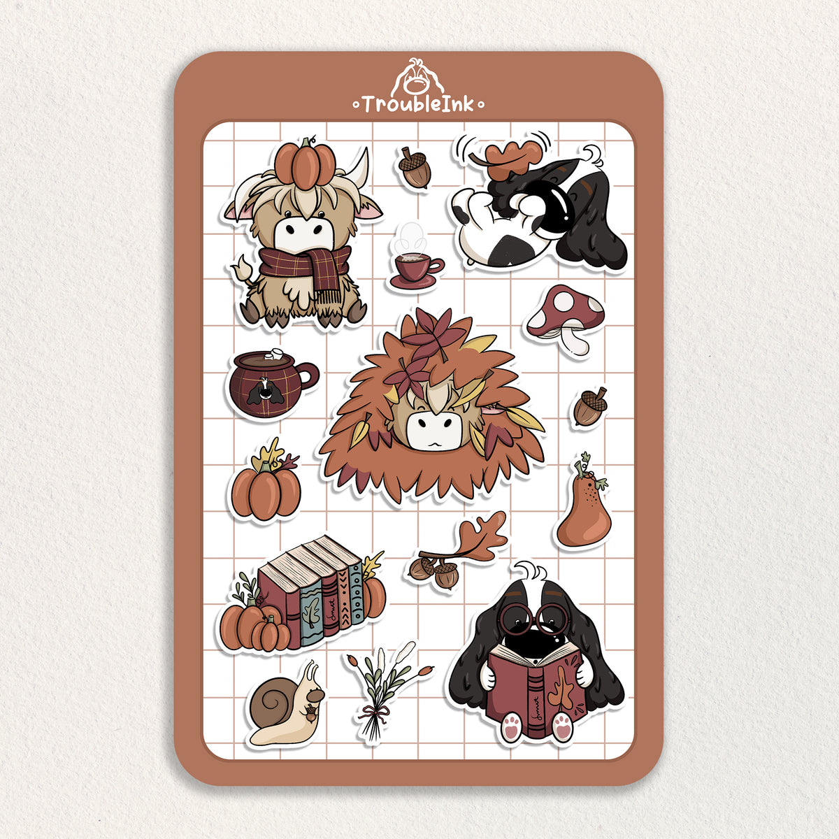 Autumn Activities Sticker Sheet